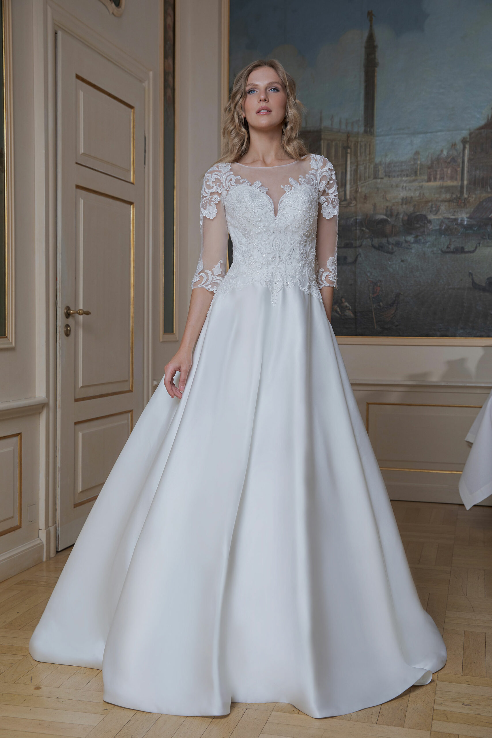 Amera Vera Kollektion 2020 Ivory Brautkleid Azura B2021 2 Hochzeitskleid